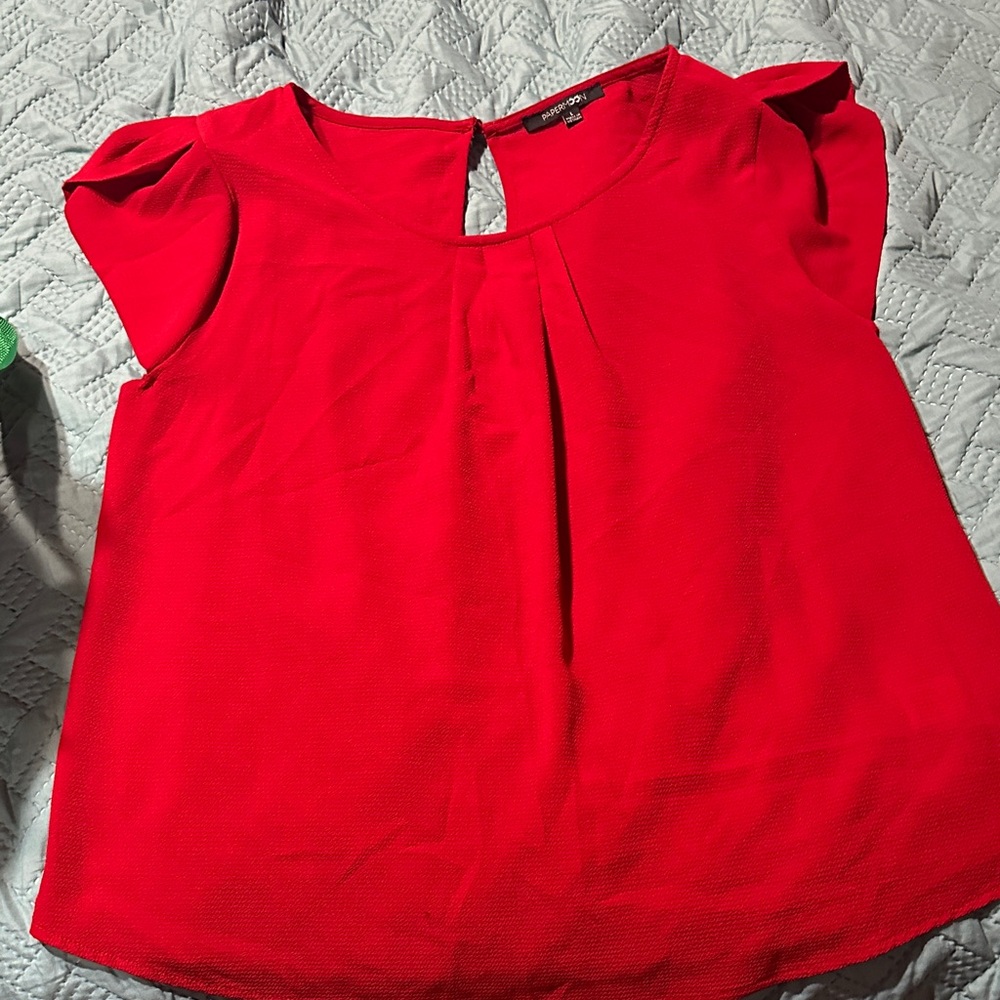 Red Women's Top